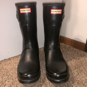 Hunter Boots Black Matte